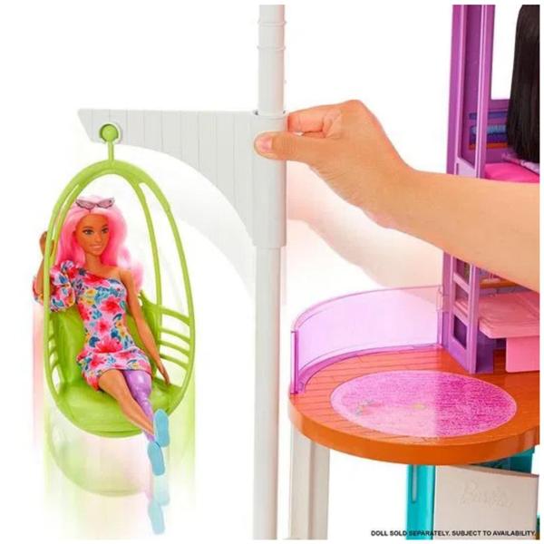 Imagem de Playset Barbie Mattel Casa De Férias Malibu - 194735007639