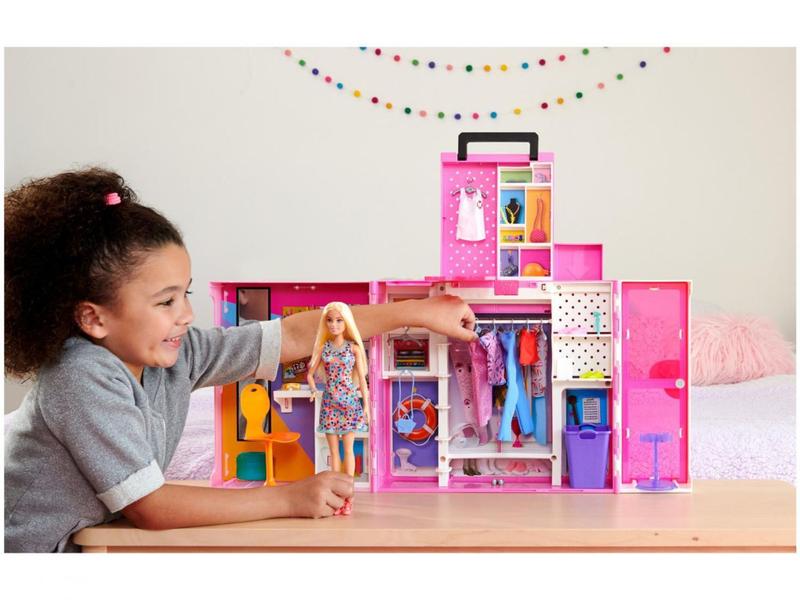 Playset Barbie Novo Armário dos Sonhos Mattel Imagem de Playset Barbie Novo Armário dos Sonhos Mattel
