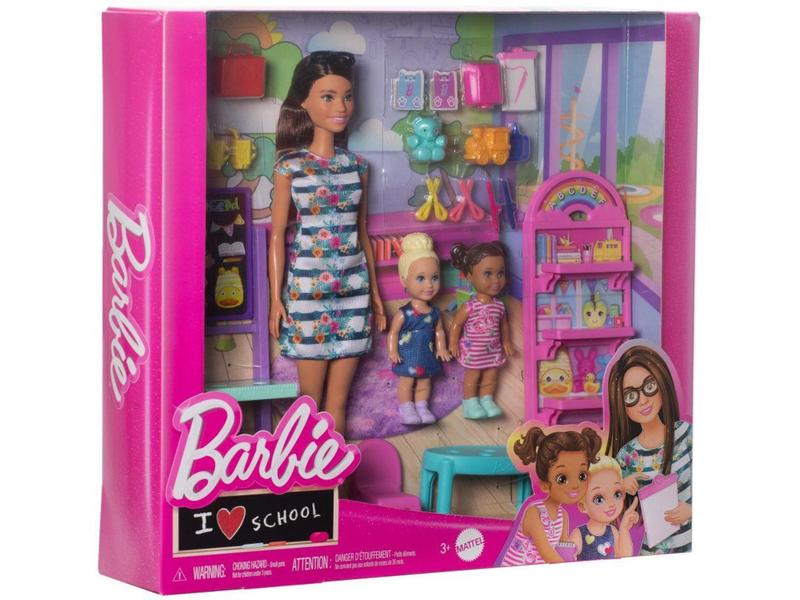 Imagem de Playset Barbie Primeiro Dia de Aula Mattel  - 24 Peças