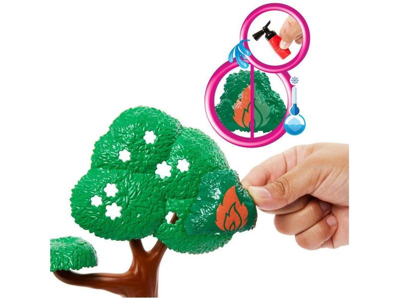 Playset Barbie Profissões Bombeira Mattel - 16 Peças Imagem de Playset Barbie Profissões Bombeira Mattel - 16 Peças