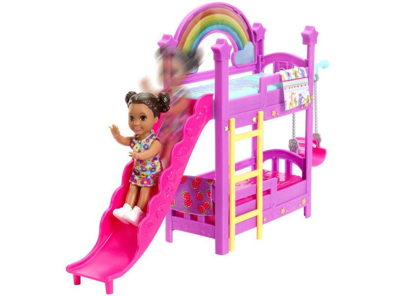 Imagem de Playset Barbie Skipper Dia de Cuidado Mattel - 23 Peças