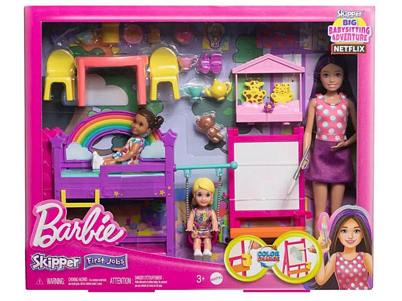 Imagem de Playset Barbie Skipper Dia de Cuidado Mattel