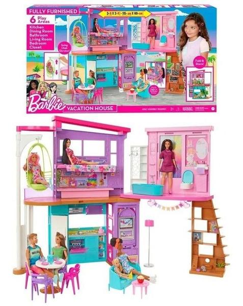 Imagem de Playset Boneca Barbie - Nova Casa De Férias Malibu - Mattel