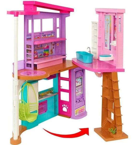 Imagem de Playset Boneca Barbie - Nova Casa De Férias Malibu - Mattel