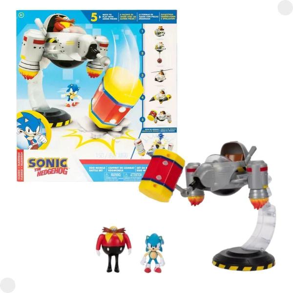 Imagem de Playset Boneco De Batalha Eggman Mobile Sonic 004251 - Sunny