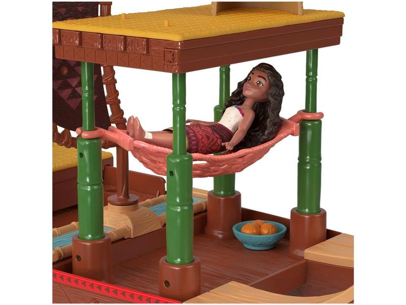 Imagem de Playset Canoa de Aventuras da Moana Mattel - 13 Peças