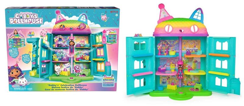 Imagem de Playset Casa de Celebração da Gabby - Gabby's Dollhouse - Spin Master - Sunny