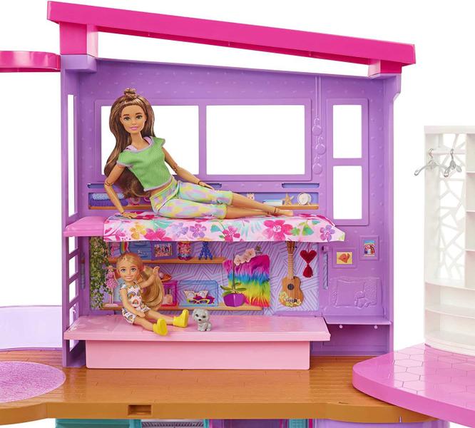 Imagem de Playset Casa De Ferias Da Barbie - Mattel Hcd50