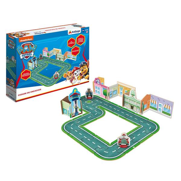 Imagem de Playset Cidade de Encaixes Patrulha Canina Xalingo