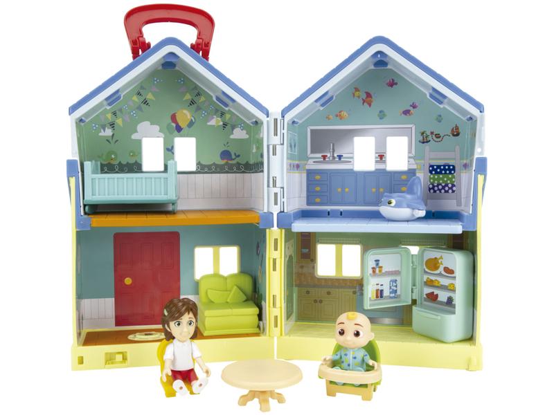 Playset Cocomelon Deluxe Family House Candide - 11 Peças Imagem de Playset Cocomelon Deluxe Family House Candide