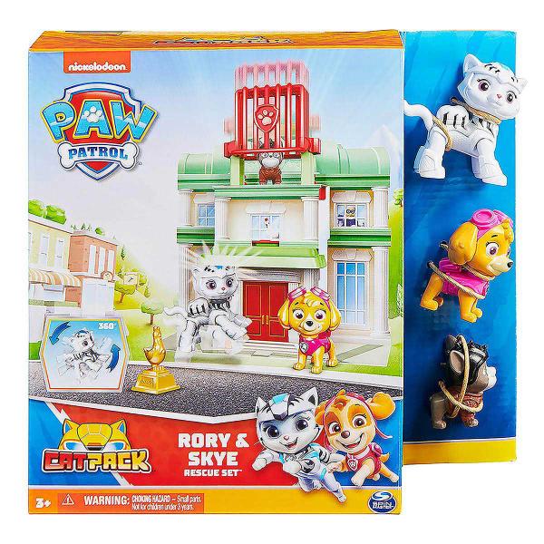 Imagem de Playset com Mini Figuras - Rory e Skye - Kit de Salvamento - Cat Pack - Sunny