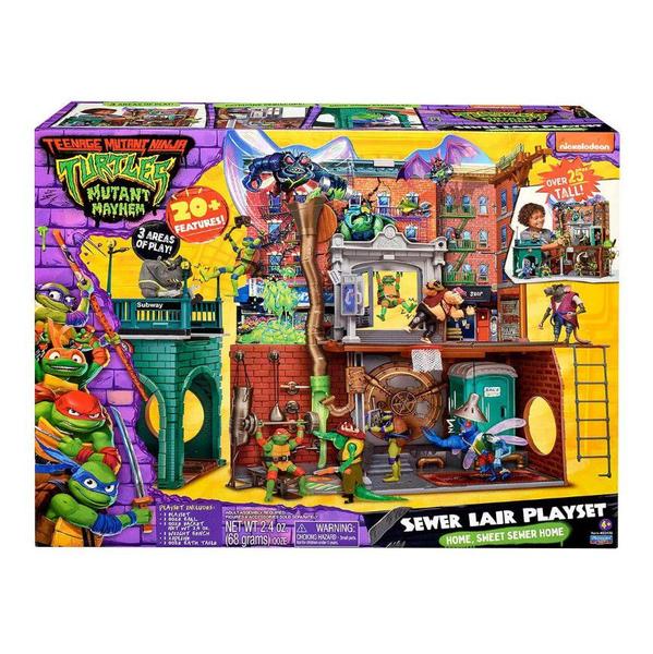 Imagem de Playset Covil no Esgoto As Tartarugas Ninja - Sunny 3675