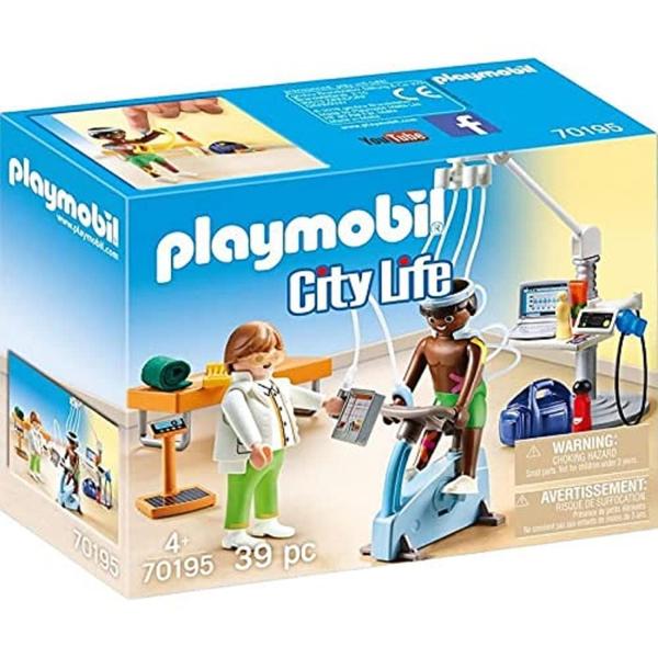 Imagem de Playset de fisioterapeuta Playmobil