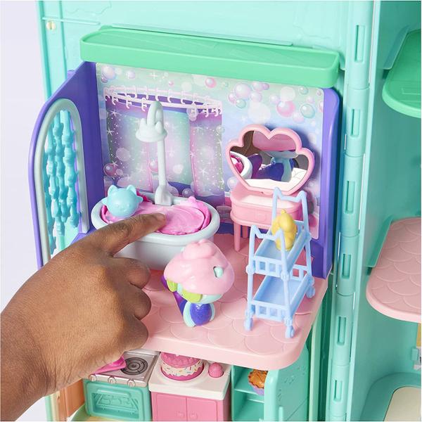 Imagem de Playset de Luxo Gabby's Dollhouse Banheiro Com Mercat Sunny