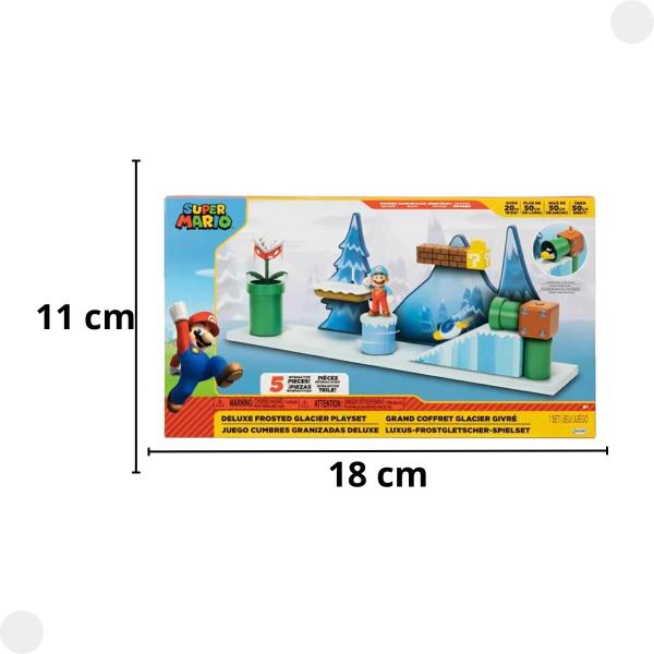 Imagem de Playset Deluxe Glacial Super Mario 004272 - Sunny