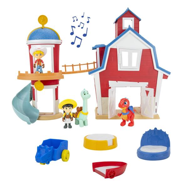 Imagem de Playset Dino Ranch Clubhouse Large com luzes e som para crianças