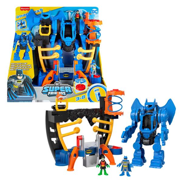 Imagem de Playset e Figura - Centro de Comando Robótico do Batman - DC Super Friends - Imaginext - Fisher-Price