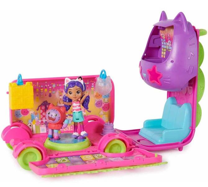 Imagem de Playset Festa no Ônibus da Gabby - Gabbys Dollhouse - Sunny