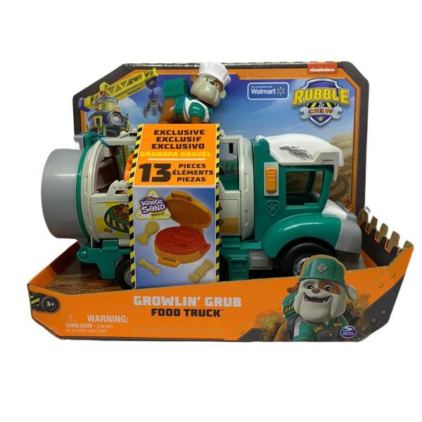 Playset Food Truck Do Vovô Gravel Rubble & Crew Sunny Imagem de Playset Food Truck Do Vovô Gravel Rubble & Crew Sunny