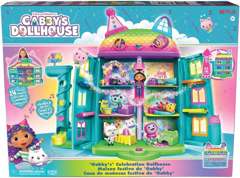 Imagem de Playset Gabby Dollhouse Casa de Boneca Nova Gabby Sunny 3964