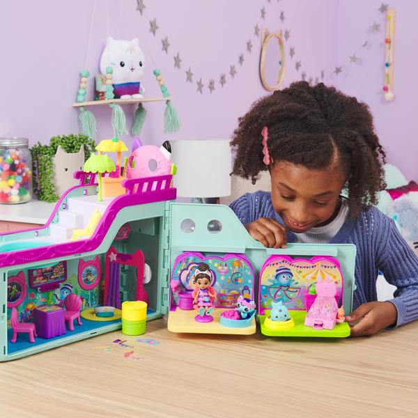 Imagem de Playset Gabby's Dollhouse MerCat's Spa Room com boneco de mais de 3 anos