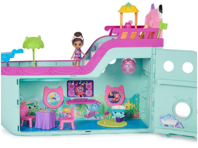 Imagem de Playset Gabbys Dollhouse Cruzeiro - Sunny Brinquedos 18 Peças