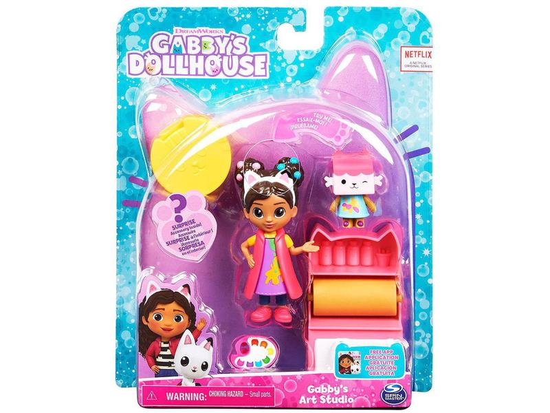 Imagem de Playset Gabbys Dollhouse Estúdio de Artes  - Sunny Brinquedos 5 Peças