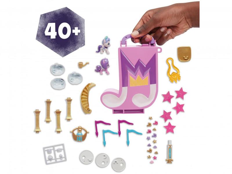 Playset Hasbro Mini World Magic Compact - Creation Zephyr Heights 43 Peças Imagem de Playset Hasbro Mini World Magic Compact - Creation Zephyr Heights 43 Peças