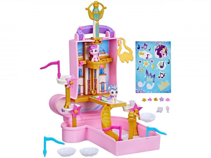 Playset Hasbro Mini World Magic Compact - Creation Zephyr Heights 43 Peças Imagem de Playset Hasbro Mini World Magic Compact - Creation Zephyr Heights 43 Peças