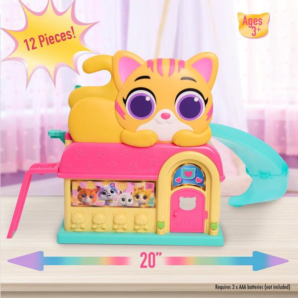 Imagem de Playset Just Play Disney Junior SuperKitties Purr 'N' Play