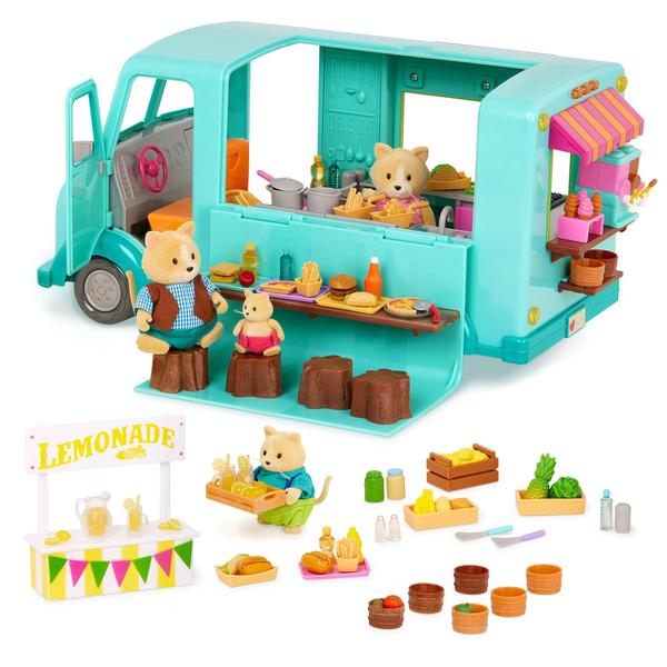 Imagem de Playset Li'l Woodzeez Honeysuckle Sweet & Treats com Food Truck