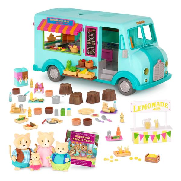 Imagem de Playset Li'l Woodzeez Honeysuckle Sweet & Treats com Food Truck