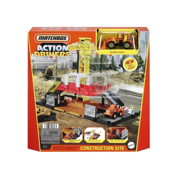 Imagem de Playset Matchbox Canteiro De Obras Hdl33 Mattel