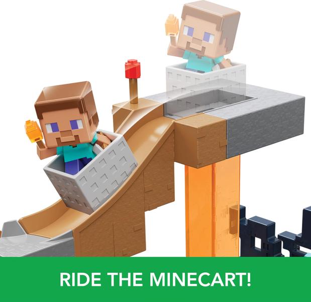 Imagem de Playset Mattel Minecraft Minecraft Mini Mode Rise of the Warden com 2 Minis