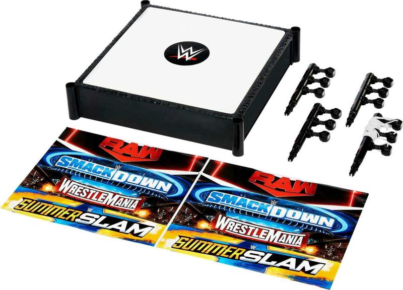 Imagem de Playset Mattel WWE Superstar Ring com tapete com mola de 14 polegadas