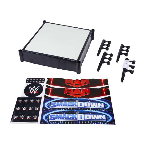 Imagem de Playset Mattel WWE Superstar Ring com tapete com mola