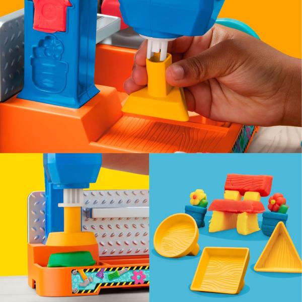 Imagem de Playset Mesa de Ferramentas Coloridas Playdoh F91415B00 - Hasbro