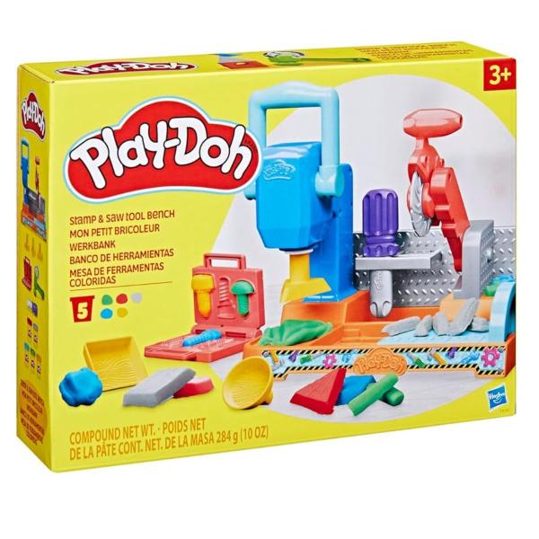 Playset Mesa de Ferramentas Coloridas Playdoh F91415B00 - Hasbro Imagem de Playset Mesa de Ferramentas Coloridas Playdoh F91415B00 - Hasbro