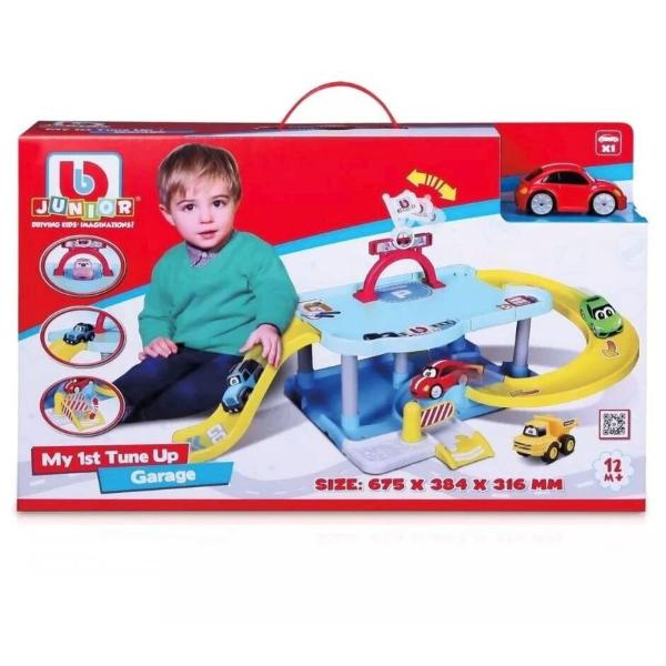 Imagem de Playset Minha Primeira Garagem De Tuning Com Miniatura Bburago Jr 22-88611