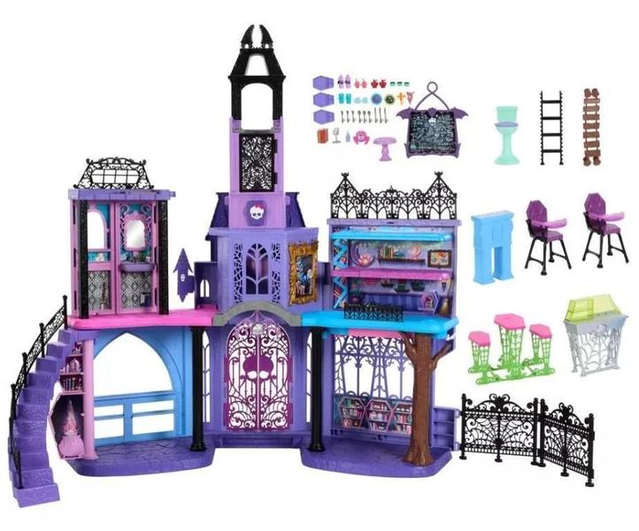 Imagem de Playset Monster High Escola Do Terror Mattel Hlp88