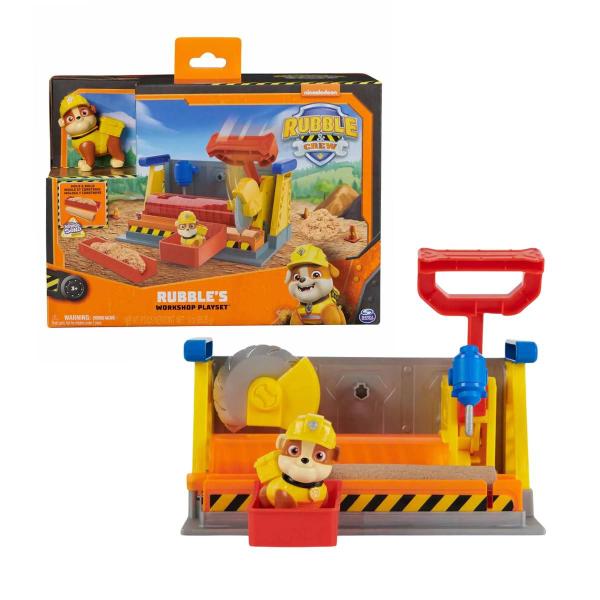 Imagem de Playset Oficina de Construção do Rubble Patrulha Canina Sunny