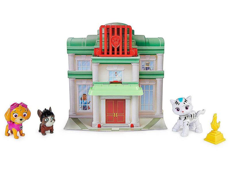 Playset Patrulha Canina Kit de Salvamento Cat Pack - Leo e Marshall Sunny Brinquedos Imagem de Playset Patrulha Canina Kit de Salvamento Cat Pack