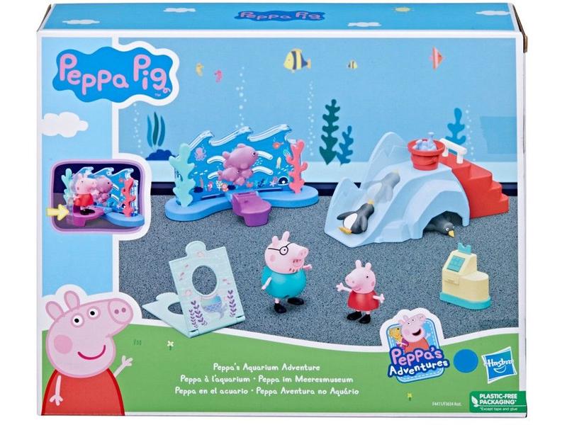 Playset Peppa Pig Aventura no Aquário - Hasbro Imagem de Playset Peppa Pig Aventura no Aquário