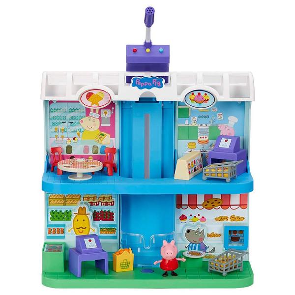 Imagem de Playset Peppa Pig - Centro de Compras da Peppa com Microfone  Character