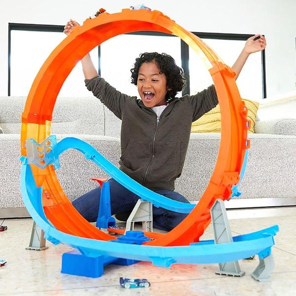 Imagem de Playset Pista Loop Gigante Hot Wheels Action Mattel - GTV14 - Arco-Íris