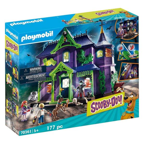 Imagem de Playset Playmobil Scooby-doo! Aventura em The Mystery Mansi