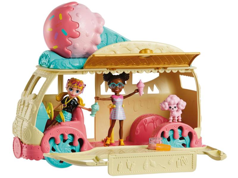 Imagem de Playset Polly Pocket Caminhão de Sorvetes  - Mattel