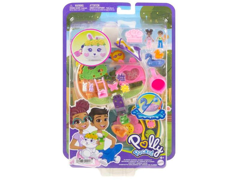 Imagem de Playset Polly Pocket Estojo Coelhinho do Jardim