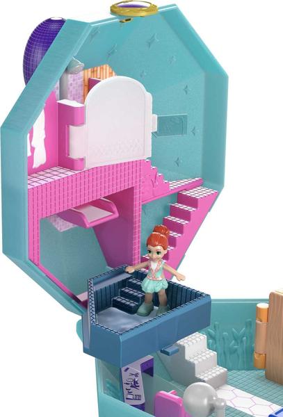 Imagem de Playset Polly Pocket Travel com 2 microbonecas e carro de brinquedo