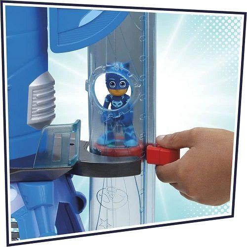 Imagem de Playset Quartel General Deluxe Com 2 Bonecos e Veiculo PJ Masks - Luz e Som - Hasbro - F2101